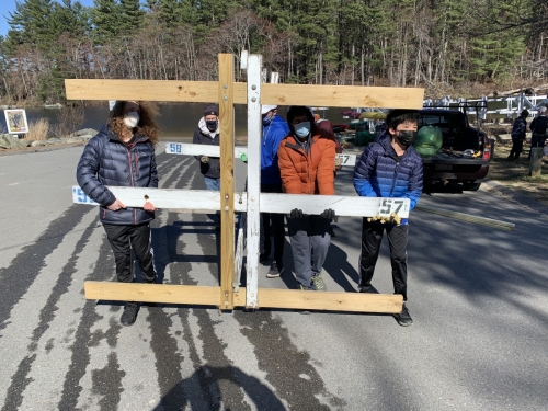 2021 April - Monkey Bridge, Beach Service Day
