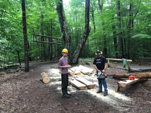 Lumberjacks-prepare-new-benches