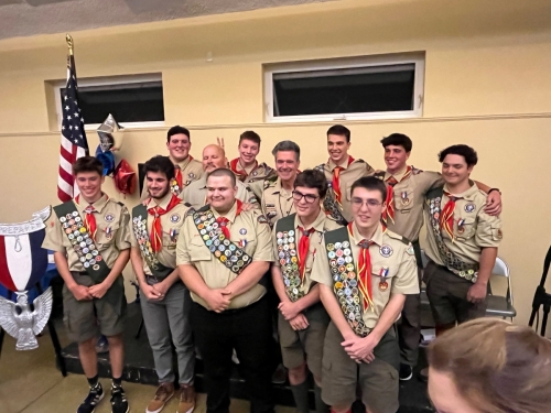 2022 Sept - Mega Eagle Court of Honor